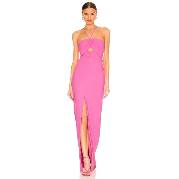 LIKELY Rocky Gown in Pink Sugar Womens Long Maxi Dress - Picture 3 of 14